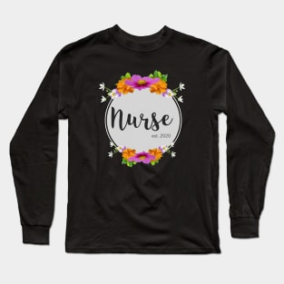 Nurse Est 2020 - Nurse graduation gifts Long Sleeve T-Shirt